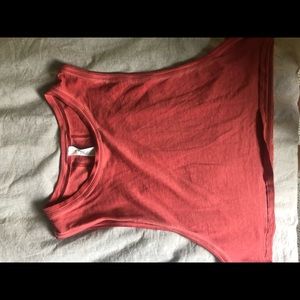 Lululemon acid wash crop-top